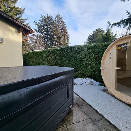 Villa With Private Sauna And Jacuzzi, 8 Min From Schloss Schoebrunn Bécs Kültér fotó